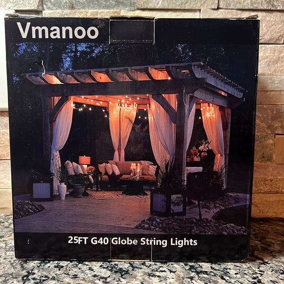 Globe String Lights NIB - Picture 1 of 8